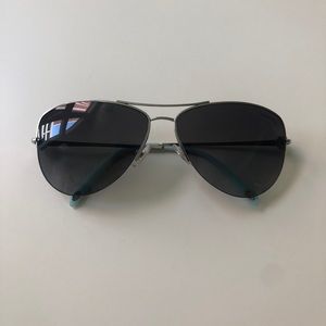 Tiffany & Co TF3021 Aviator Sunglasses Almost New!